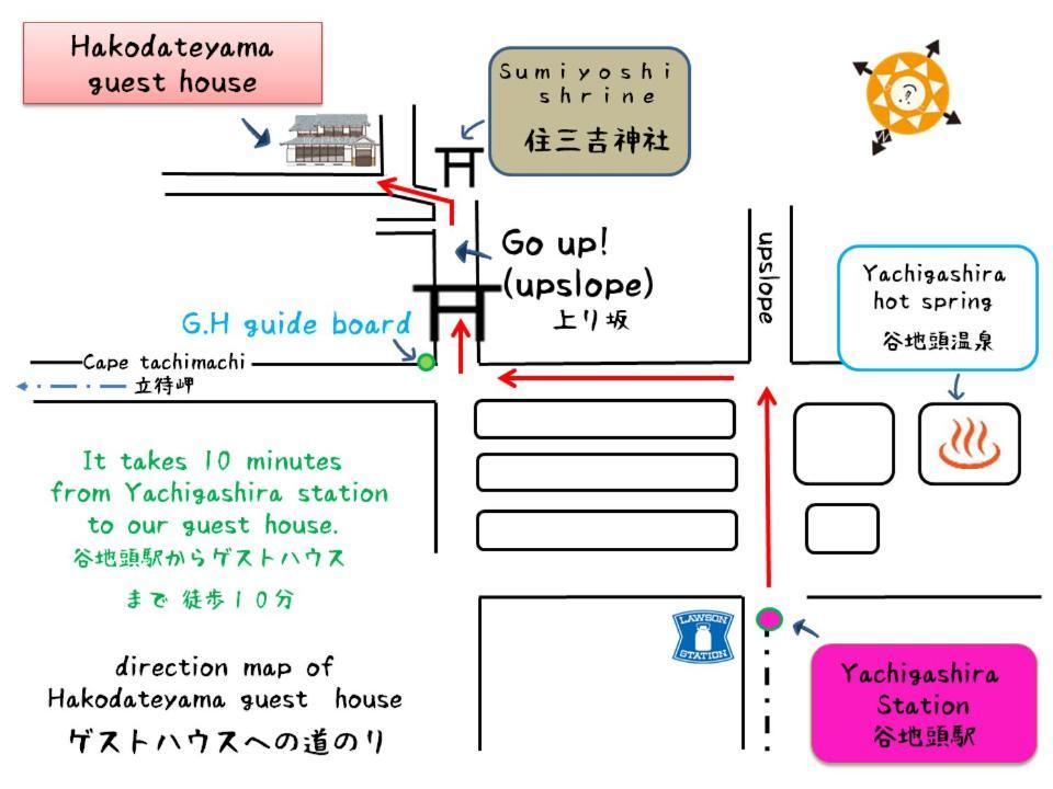 Hakodateyama Guest House Екстер'єр фото
